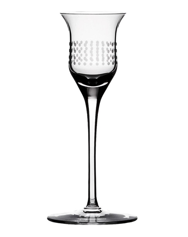 Maryland China Dots 1.35oz. Crystal Cordial Glass Set Wayfair